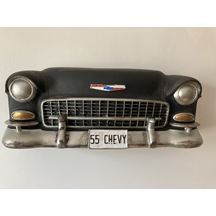 Chevy Duvar Obje Araba,biblo Siyah