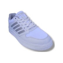 Best Of 074-25 Anorak Slash Anatomik Sneaker Beyaz Gümüş 36-40 Beyaz