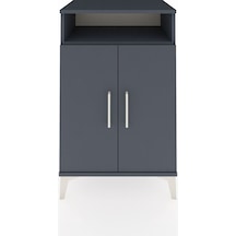 Hyperion Komodin 3 Raflı 2 Kapaklı 60x44x96 Antrasit-antrasit Antrasit