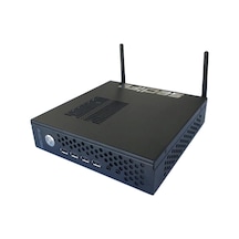Seclife MP-512 i3-10100 8 GB 256 GB SSD Free Dos Siyah Mini Pc