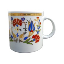 Armada Çini Prt 90 Altın Yaldızlı Lale Karanfil Çini Desenli Pors