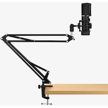 Mıc Arm Cardioid Rgb Siyah Yayıncı Mikrofonu