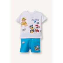 Defacto Paw Patrol 2li Lisanslı Beyaz Takım Erkek Bebek H4125a526hswt83 Beyaz-wt83