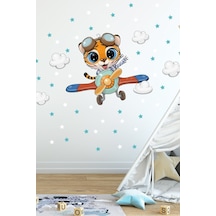 Pilot Kaplan Duvar Sticker Seti Sm0