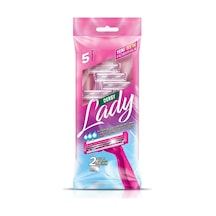 Derby Lady Kadınlara Özel Çift Bıçaklı Tıraş Bıçağı 5'li