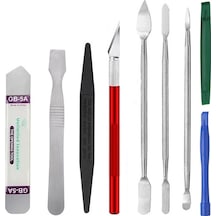 Çok Amaçlı Bilgisayar Tv Notebook Laptop Tablet Telefon Pc Metal Sökme Çubuk Spatula Pena Tamir Onarım Seti18