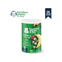 Gerber Organik Pirinçli Buğdaylı Muzlu Bebek Atıştırmalığı 35 G