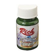 Rıch Kumaş Boyası Opak 50 Cc Zeytin Yeşili