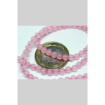 Pembe Kuvars Taşı 4Mm/10 Adet