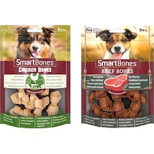 Smartbones 2 Çeşit Karma Mini Köpek Ödülü 8 Li 128 Gr. X 2 Adet