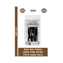 Özel Seri İthal Arka Fon Siyah Sade Gece