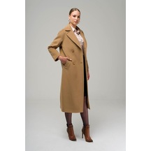 Olcay Kruvaze Ara Boy Oversize Kaban Kamel 3860-y Sarı