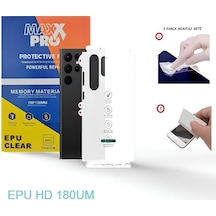 Xiaomi Redmi Note 12s Nano Full Arka Kaplama Esnek Ultra İnce - Maxxpro - Epu Hd 81113501
