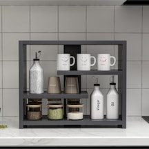 Gupse Raf Atlantik Çam - Antrasit Antrasit