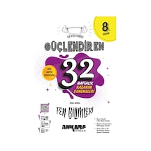 Ankara Yayıncılık 8.sınıf Güçlendiren Fen Bilimleri 32 Haftalık Deneme