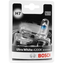 Bosch H7 Ultrawhite Xenon Görünümlü Gün Işığı Renginde Far Ampulü