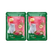 Tavuk Ve Pirinçle Ton Balıklı Pouch - 85 Gr 2 Paket 100 G