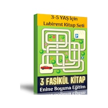 3-5 Yaş için Labirent Kitap Seti 3 Fasikül Kitap