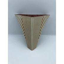 PLASTİK, 12 CM KREM-CAPPUCCİNO KOLTUK,BAZA,MOBİLYA AYAĞI (4 ADET)