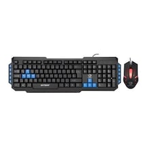 Hytech Hyk- 46 Gamy Combo Siyah Klavye Mouse Set