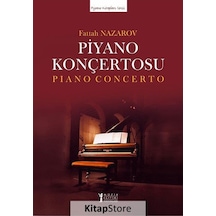 Nazarov Piyano Konçertosu - Fattah Nazarov - Müzik Eğitimi Yayınları