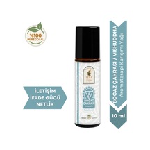 Boğaz Çakrası Vishuddha Aromaterapi Yağ Karışımı 10 Ml