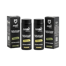 Magic Cosmetics Saç Şekillendirici Toz Wax İkili 40gr - Şekillendirici Saç Pudrası, Mat Görünüm, Görünmez Dok