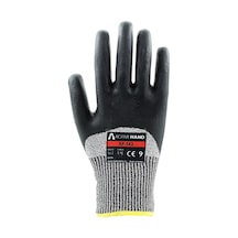 Köpük Nitril Kaplı Polietilen Kesilmeye Dayanıklı Eldiven Xf 543 Gr/sy No:8 3/4