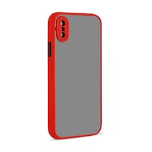 Apple Uyumlu iPhone XS Max 6.5 Kilif Kamera Korumali Mat Kapak 400781768