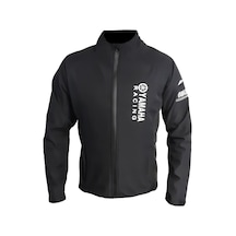 Yamaha Softshell Ceket Mont Rüzgar Ve Su Geçirmez Siyah