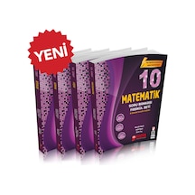 Zafer Yayınları - 10. Sınıf Sayısal Dersler Soru Bankası 4 Lü Set