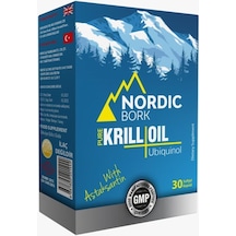 Bork Pure Krill Oil Q10 Yüksek Emilimli Omega-3 Epa/dha & Koenzim Q10 30 Soft Gel Kapsül