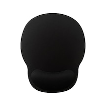Bilek Destekli Memory Foam Kaymaz Taban Mouse Pad Siyah S004