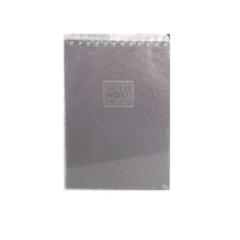 Özkan Deep Note 17x24 Sp.bloknot 100 Yap.çizgili Defter Platingri Gri