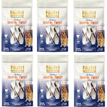 Nutri Canin Dental Twist Ördekli S-m Irk İçin Köpek Ödülü 80 Gr. X 6 Adet