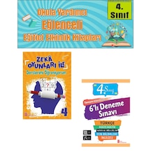Ata 4.sınıf Okula Yardımcı Zeka Oyunları İle Derslerimi Öğreniyorum- 6 Lı Deneme Sınavı