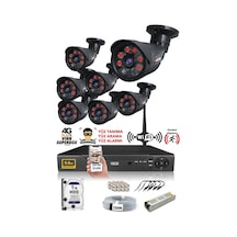 IDS DS-2015HD-SET7-1TB-BLACK 7 Kameralı 1080P Full HD 5 MP Sony Lensli Kamera Seti - 2015