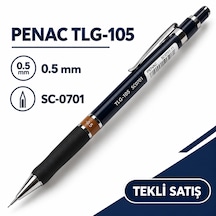 Penac Tlg-105 0.5mm Versatil Kalem Orijinal Japon - Silgi Ve Uç Hediyeli Set Lacivert