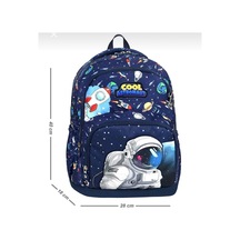 Lilymoon 3'lü Okul Çanta Seti Astronot Desenli Erkek Lacivert