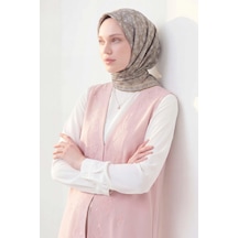 Silk Home Soft Eşarp Rûmi Yağ Yeşili 90x90 Çok Renkli