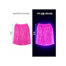 Neon Pembe Hawaii Parti Eteği 40 Cm - Parti Aksesuarı - Parti Ve Kutlama - Dans Ve Sahne 0 - 99