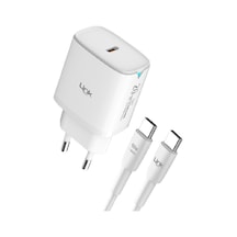 LinkTech C307 20 W PD3.0 Type-C - Type-C Kablolu Şarj Aleti Set