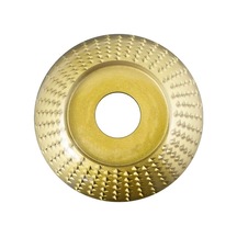 Troy 25073 Avuç Taşlamalar İçin Ahşap Törpü Diski, Yarı Küre, 84mm