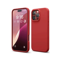 Newface - 141 - Apple iPhone Uyumlu 16 Pro Kılıf First Silikon - Aconcept - - Kırmızı