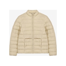 Skechers W Padded Pocket Light Jacket Kadın Bej Mont S2620196-1457