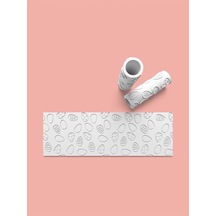 Hamur Seramik Polimer Kil Desen Verici Rulo Silindir 10 Cm Uzunluk 0813-1
