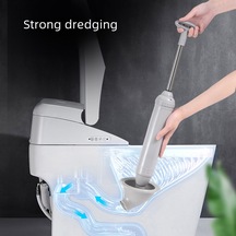 Konesam Eşsiz Tüp Tıkanıklık Çözücü - Toilet, Mutfak Ve Banyo Boruları İçin Dayanıklı Gri Uçlu Sivri Uçlu Su Akışı Aracı Diğer