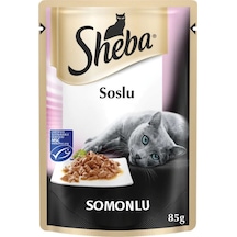 Sheba Somonlu Pouch Yetişkin Kedi Yaş Maması 85 G
