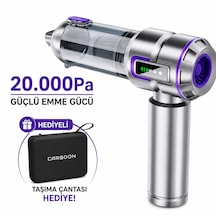 Ultratekno Carboon Serisi Spr-18 20.000 Pa 6000 Mah Kablosuz Üflemeli Araç Süpürgesi 20000 Pa