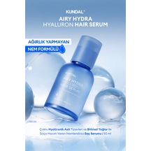Hyalüronik Asit İle Nemlendiren Pürüzsüzleştirici Saç Serumu Kundal Airy Volume Hyaluron Serum